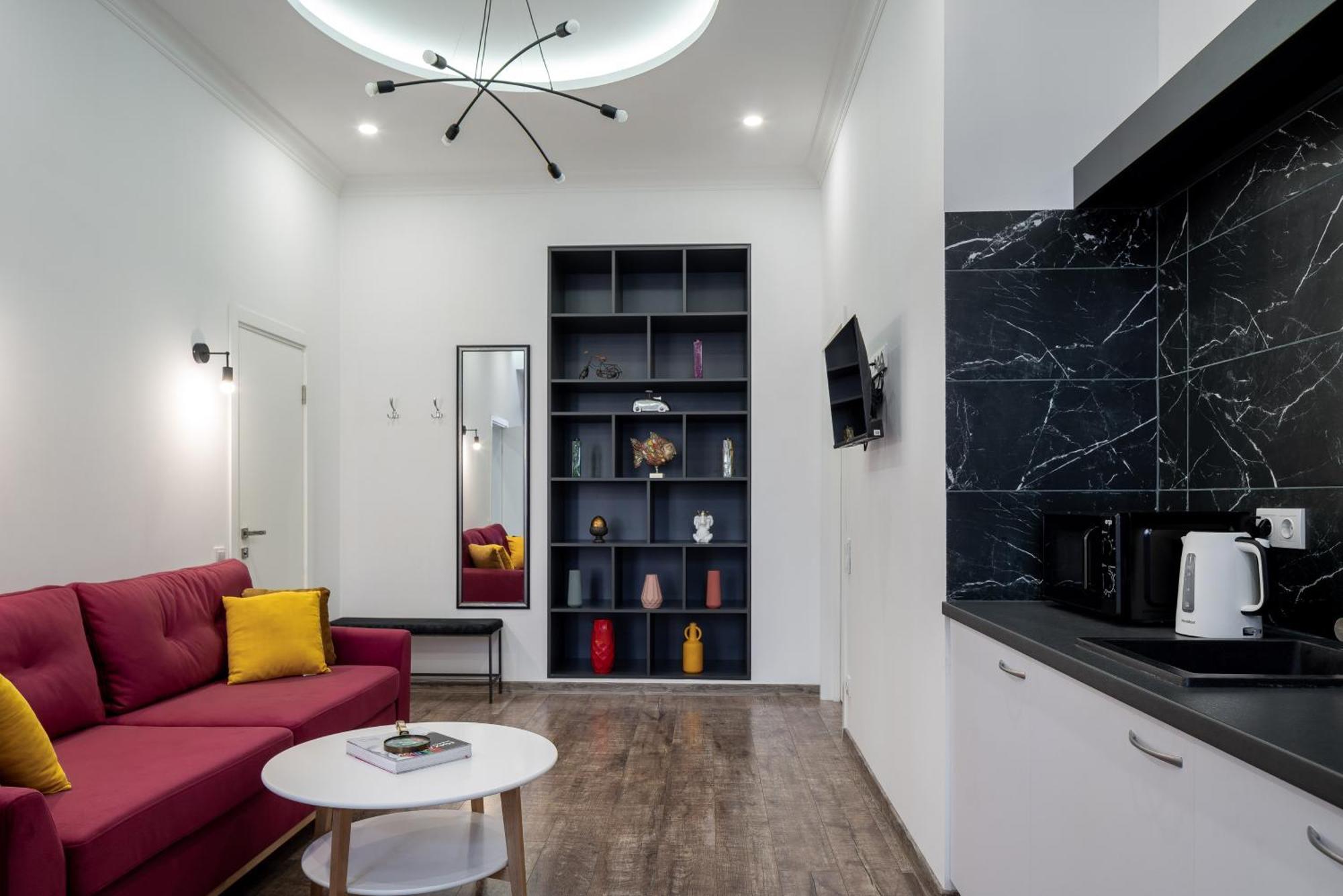 Yaroslav Val Lux Apartments เคียฟ ภายนอก รูปภาพ